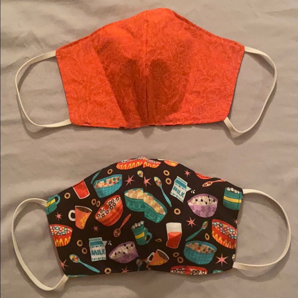 Reversible Fabric Face Masks (9styles)